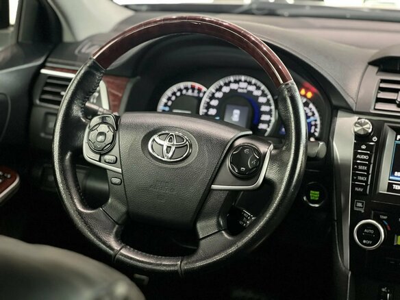 2012 Toyota Camry VII (XV50), чёрный, 1495000 рублей - вид 16