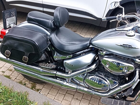 2006 Suzuki Boulevard C50, серебристый - вид 6