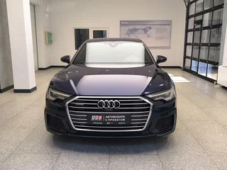 2021 Audi A6 45 TFSI V (C8), синий, 3250000 рублей, вид 2