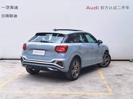 2022 Audi Q2 L 35 TFSI I Рестайлинг, голубой, 2300000 рублей, вид 2