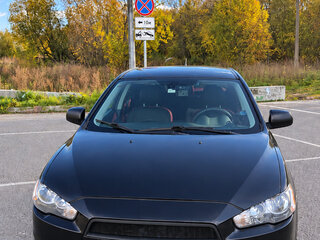 2008 Mitsubishi Lancer X, чёрный, 700000 рублей, вид 2