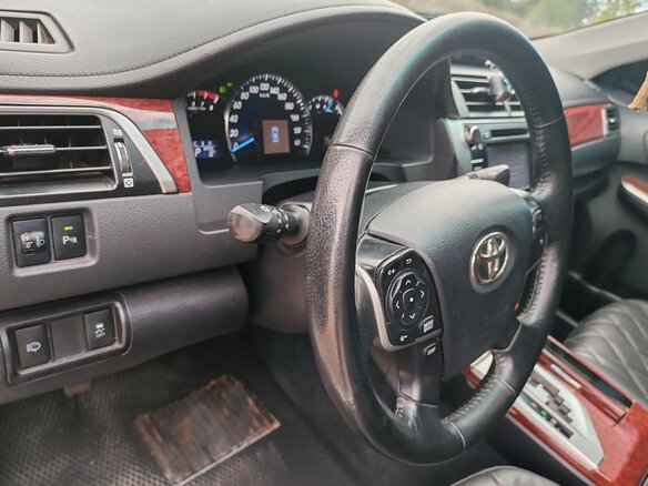 2014 Toyota Camry VII (XV50), белый, 1785000 рублей - вид 13