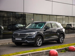 2019 Volkswagen Touareg III, зелёный, 4474000 рублей, вид 3