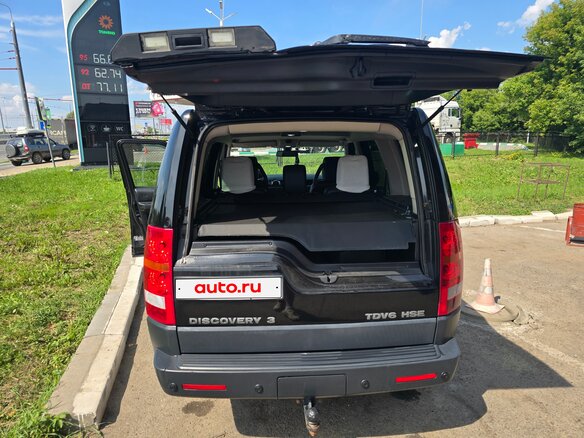 2008 Land Rover Discovery III, чёрный - вид 7