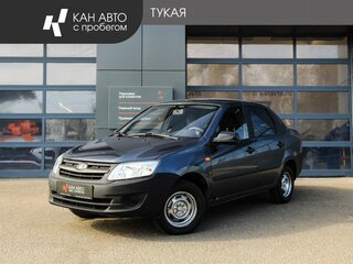 2014 Lada (ВАЗ) Granta I, серый, 359100 рублей, вид 1