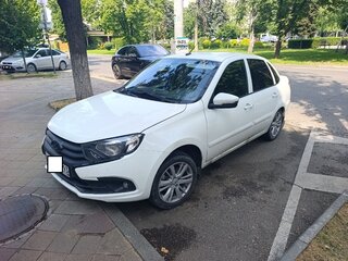 2021 Lada (ВАЗ) Granta I Рестайлинг, белый, 652000 рублей, вид 3