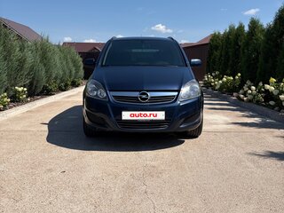 2012 Opel Zafira B Рестайлинг, синий, 550000 рублей, вид 2