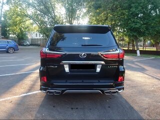 2016 Lexus LX 570 III Рестайлинг 2, чёрный, 6500000 рублей, вид 5