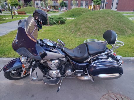 2011 Kawasaki VN1700 Vulcan, синий, 815000 рублей, вид 1