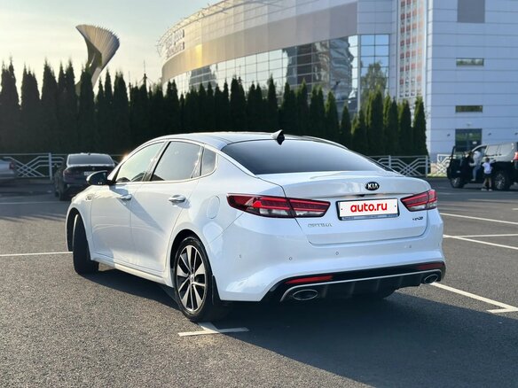 2017 Kia Optima IV, белый - вид 7