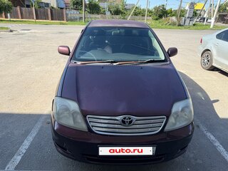 2003 Toyota Corolla IX (E120, E130), красный, 330000 рублей, вид 2
