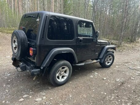 1997 Jeep Wrangler II (TJ), чёрный, 850000 рублей, вид 4