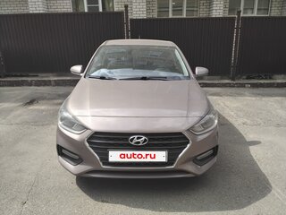 2018 Hyundai Solaris II, коричневый, 1200000 рублей, вид 1
