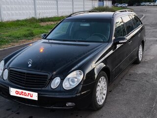 2004 Mercedes-Benz E-Класс 220 III (W211, S211), чёрный, 650000 рублей, вид 1