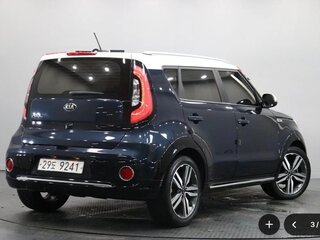 2017 Kia Soul II Рестайлинг, синий, 1650000 рублей, вид 2