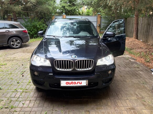 2010 BMW X5 35d II (E70) Рестайлинг, чёрный
