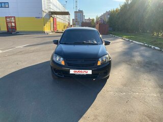 2012 Lada (ВАЗ) Granta I, чёрный, 315000 рублей, вид 1