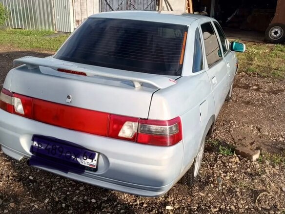 2004 Lada (ВАЗ) 2110, серебристый, 250000 рублей - вид 5