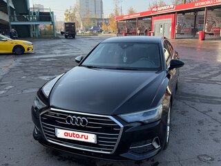 2019 Audi A6 40 TDI V (C8), чёрный, 3700000 рублей, вид 1