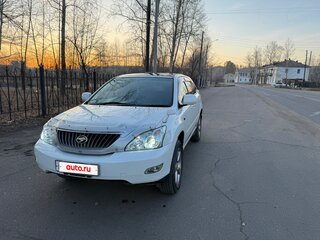 2009 Toyota Harrier II (XU30), белый, 1800000 рублей, вид 3