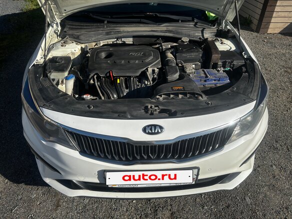 2018 Kia Optima IV Рестайлинг, белый, 1800000 рублей - вид 7
