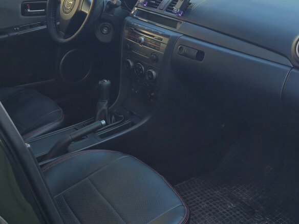 2007 Mazda 3 I (BK) Рестайлинг, чёрный - вид 5