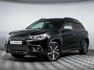 2017 Mitsubishi ASX I Рестайлинг 2, чёрный, 1739000 рублей, вид 1