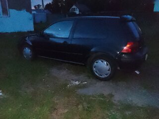 1999 Volkswagen Golf IV, чёрный, 200000 рублей, вид 4