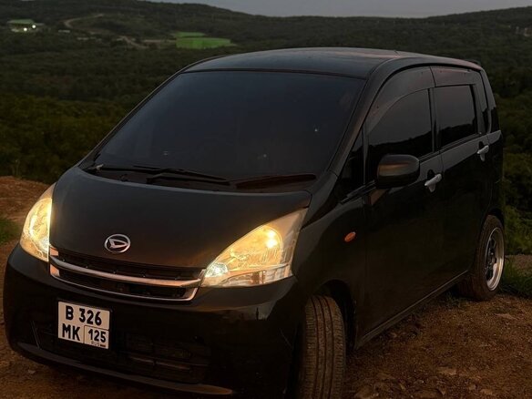2012 Daihatsu Move V, чёрный, 400000 рублей - вид 3