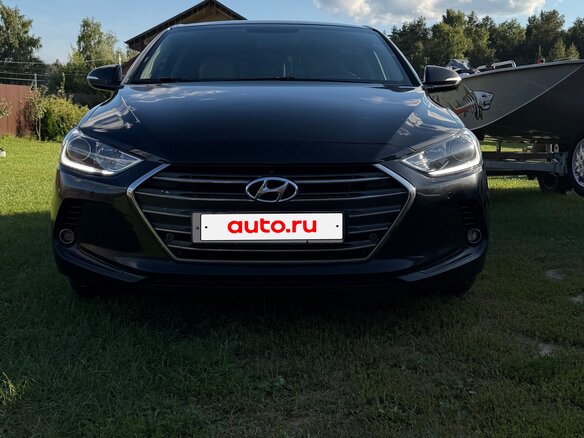 2017 Hyundai Elantra VI (AD), чёрный - вид 16