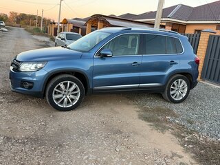 2013 Volkswagen Tiguan I Рестайлинг, голубой, 1499000 рублей, вид 4