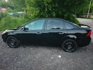 2009 Ford Focus II Рестайлинг, чёрный, 434000 рублей, вид 2