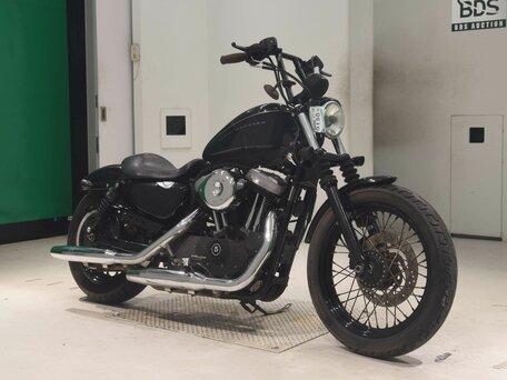 2009 Harley-Davidson Sportster 1200, чёрный, 390000 рублей, вид 4