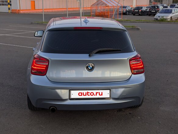 2012 BMW 1 серии 116i II (F20/F21), голубой - вид 3