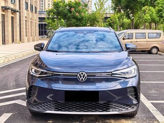 2024 Volkswagen ID.4 Crozz, синий, 3210000 рублей, вид 2