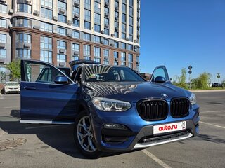 2021 BMW X3 30i sDrive III (G01), синий, 3700000 рублей, вид 1