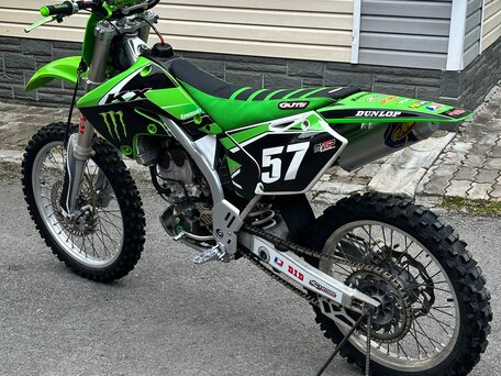 2004 Kawasaki KX 250, зелёный, 249000 рублей, вид 3