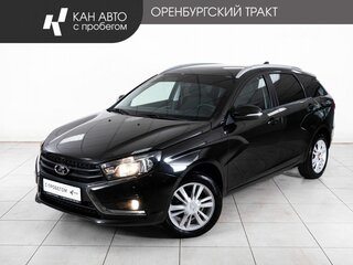 2018 Lada (ВАЗ) Vesta SW I, чёрный, 941000 рублей, вид 1