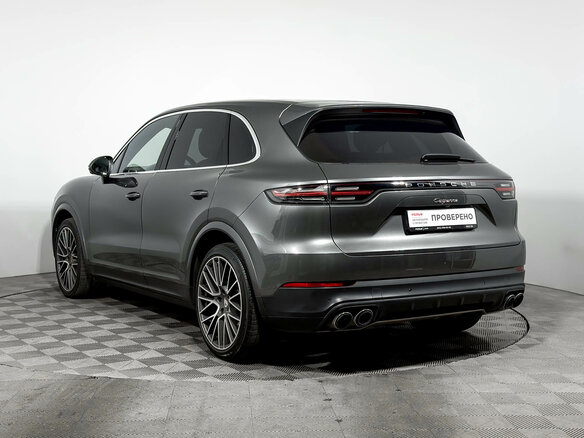 2020 Porsche Cayenne III, серый, 5970000 рублей - вид 6