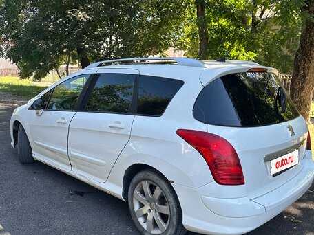 2008 Peugeot 308 I, белый, 345000 рублей, вид 5