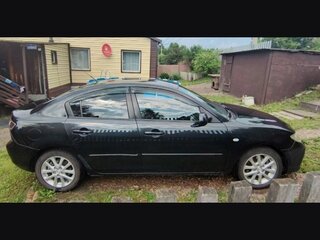 2008 Mazda 3 4-speed I (BK) Рестайлинг, чёрный, 630000 рублей, вид 5