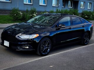 2018 Ford Fusion (North America) II Рестайлинг, чёрный, 1315000 рублей, вид 1