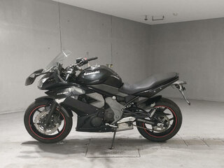 2011 Kawasaki ER-6F (Ninja 650R), чёрный, 439000 рублей, вид 2