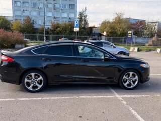 2015 Ford Fusion (North America) II, чёрный, 991000 рублей, вид 4