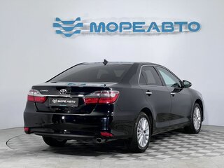 2018 Toyota Camry VII (XV50) Рестайлинг 2, чёрный, 1870000 рублей, вид 5