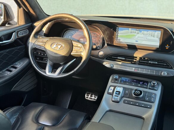 2021 Hyundai Palisade I, чёрный, 4300000 рублей - вид 19