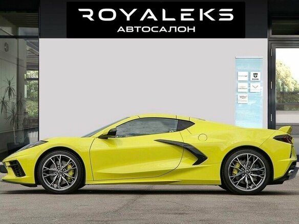 2025 Chevrolet Corvette Stingray C8, жёлтый, 23000000 рублей - вид 1