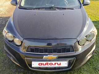 2012 Chevrolet Aveo II, чёрный, 490000 рублей, вид 1