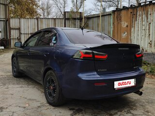 2007 Mitsubishi Lancer X, синий, 450000 рублей, вид 4