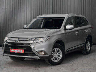 2016 Mitsubishi Outlander III Рестайлинг 2, серебристый, 1750000 рублей, вид 1